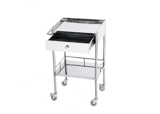 YA-SS02 Hospital Stainless Steel Medical Cart