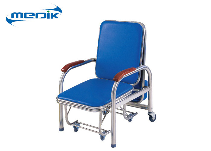 YA-L02 Hospital Stainless Steel Accompany Chair