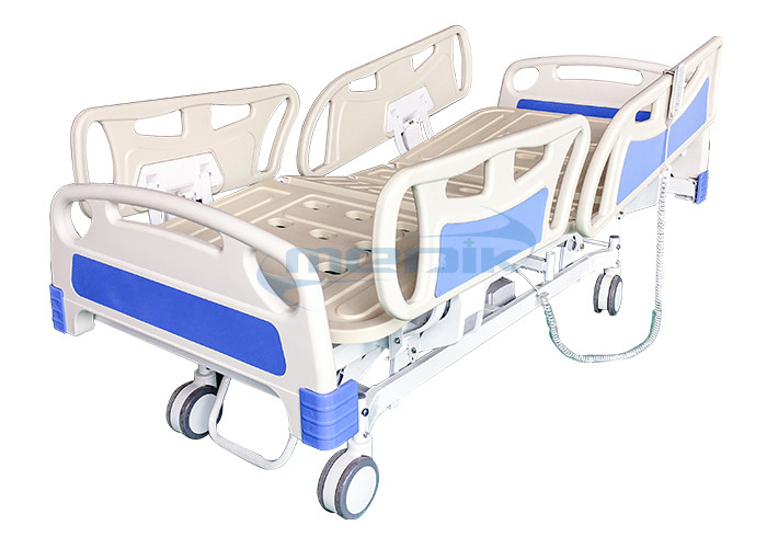 YA-D5-7 Electric Multi-function Hospital ICU Bed With Central Locking Caster