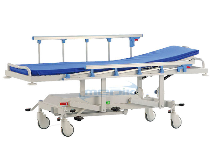 YA-PS06 Hydraulic Emergency Patient Trolley Collapsible Aluminum Alloy Railing